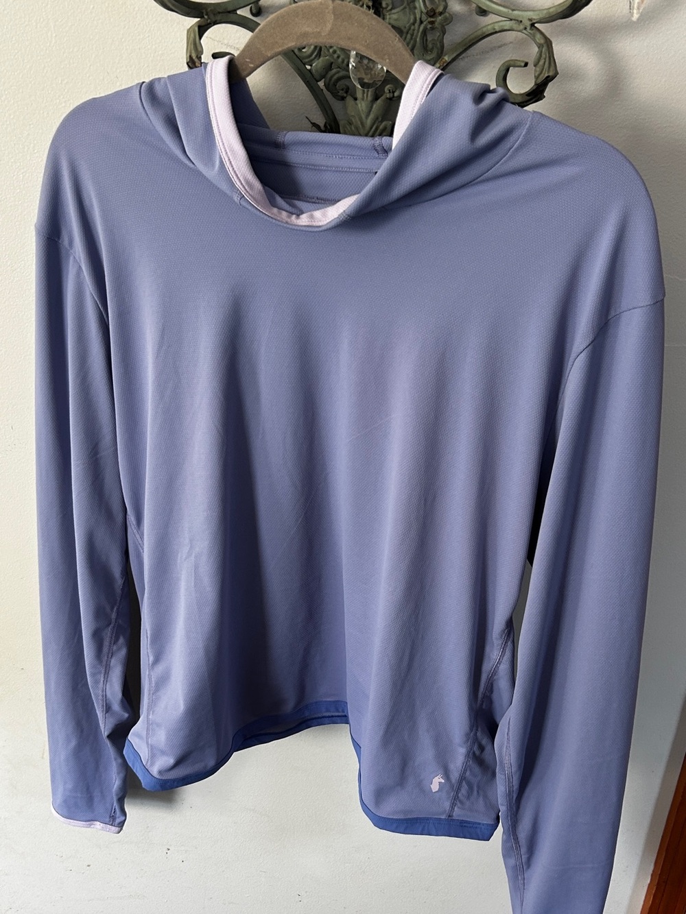 Cotopaxi Sombra Sun Hoodie Women’s XL Aster Blue UPF 50 Hiking